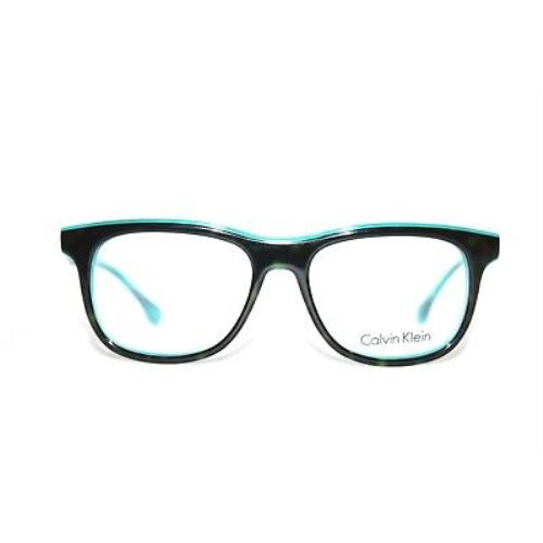 Calvin Klein eyeglasses  - Tortoise , Green Frame, Green Tortoise Manufacturer 0