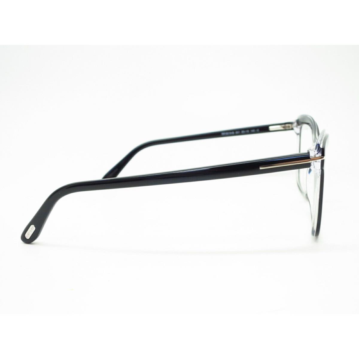 Tom Ford eyeglasses  - Shiny Black / Crystal Frame, 001 Code 1
