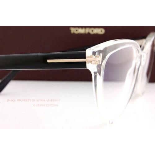 Tom Ford Eyeglass Frames 5639-B/V 026 Crystal/black Women Size 54mm |  041752358032 - Tom Ford eyeglasses - Clear Frame, Clear Lens | Fash Direct
