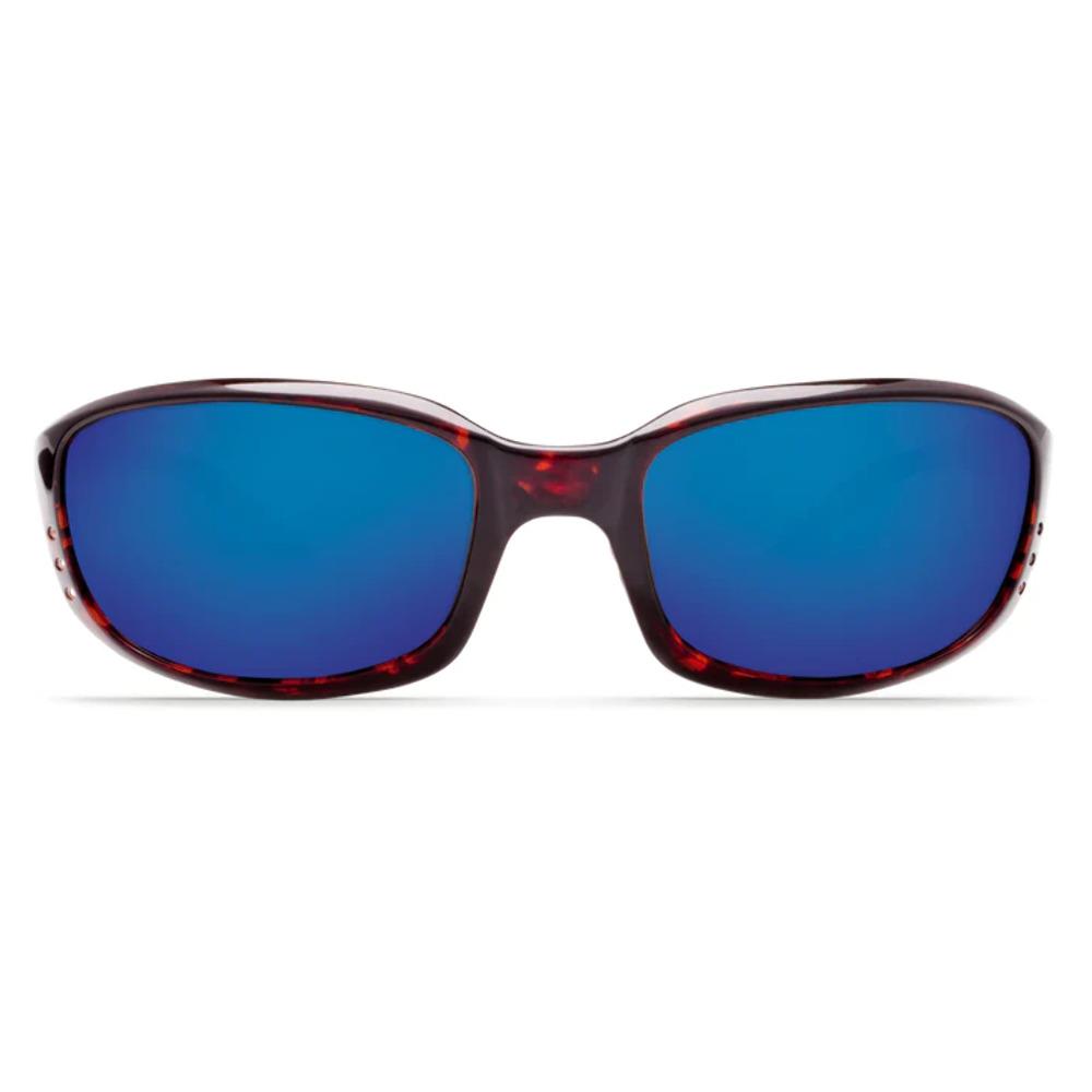 Costa Brine Sunglasses Tortoise Frame/ Blue Mirror Lens 580P - Lens: Blue Mirror