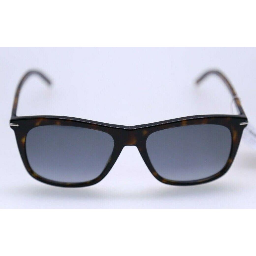 Dior Homme Blacktie 268 s Dark Havana Sunglasses 54-18/150 - Frame: Brown, Lens: Gray