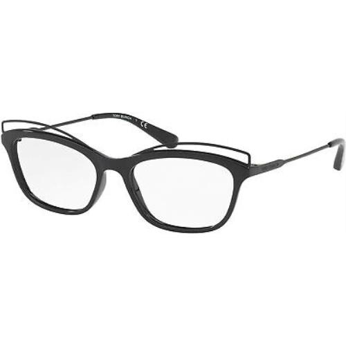 Tory Burch RX Eyeglasses TY 4004-1709 Black W/demo Lens 51mm - Black Frame
