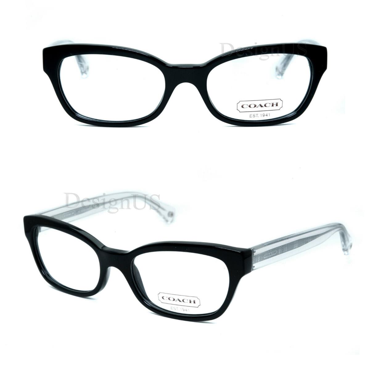 Coach HC6042 Hadley 5002 Black Size 50/17/135 Eyeglasses