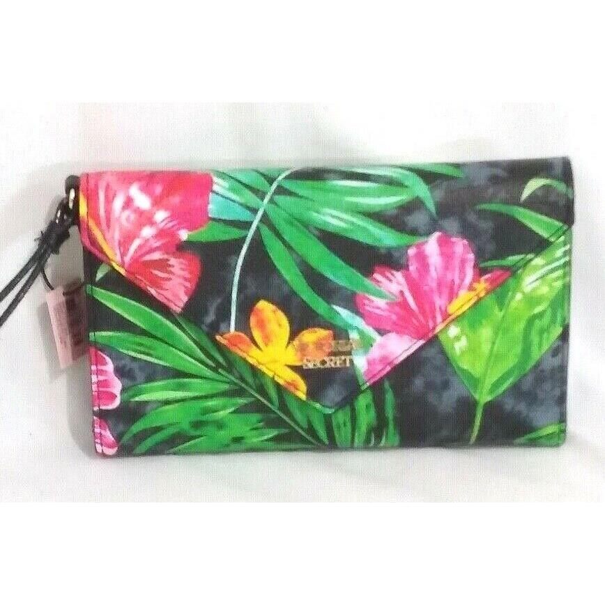 Victorias Secret Supermodel Tropical Cell Phone Wallet Wristlet