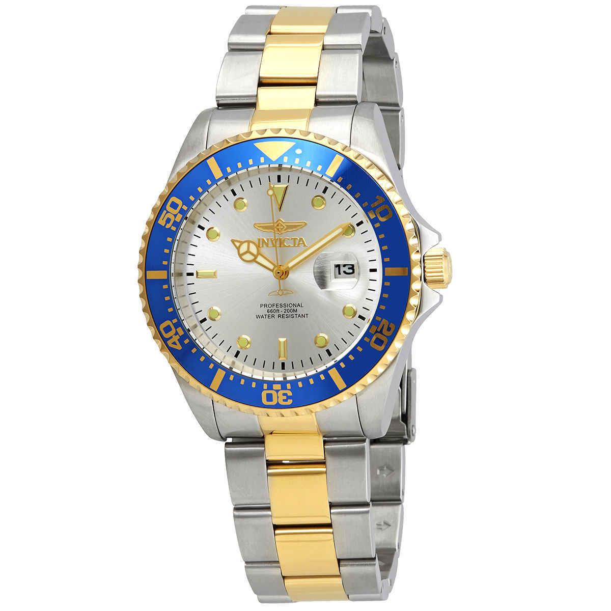 Invicta Pro Diver Silver Dial Men`s Watch 22061