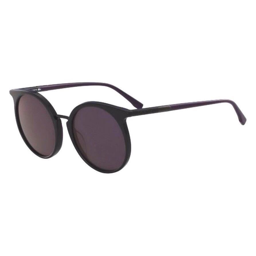 Lacoste L849S L849 001 Black Women Round Sunglasses 53mm