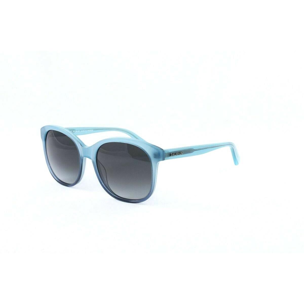 Balmain Women`s Round Sunglasses BL2026 C03 Blue Gradient Size 55mm