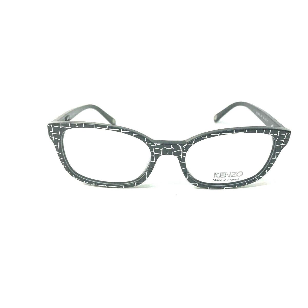 Kenzo Eyeglasses Frames KZ 2238 C01 Black 53-18-140 France