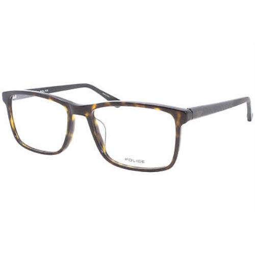 Police Zenith-2 VPL959 0722 Eyeglasses Men`s Tortoise/black Optical Frame 55mm