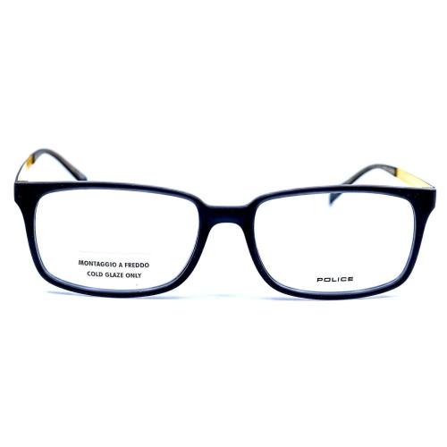 Police eyeglasses  - Rubber Milk Gray , Gray Frame 1