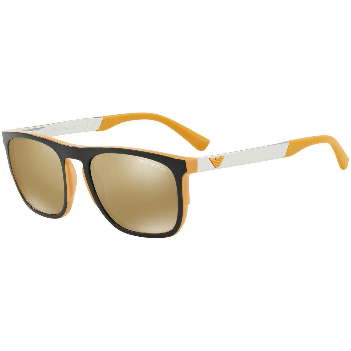 Emporio Armani EA4114 - 56755A Sunglasses Yellow w/ Green 56 mm - Emporio  Armani sunglasses - 8053672874464 | Fash Brands