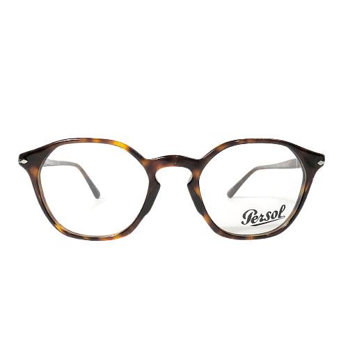 Persol Eyeglasses PO 3238-V 24 Tortoise Havana Brown Optical Frame 48-20-145