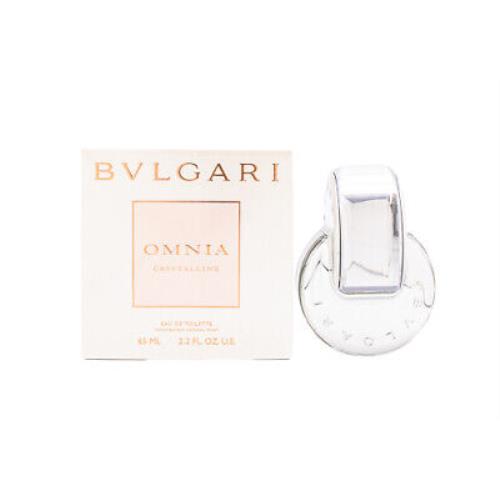 Omnia Crystalline by Bvlgari 2.2 oz Edt Perfume For Women