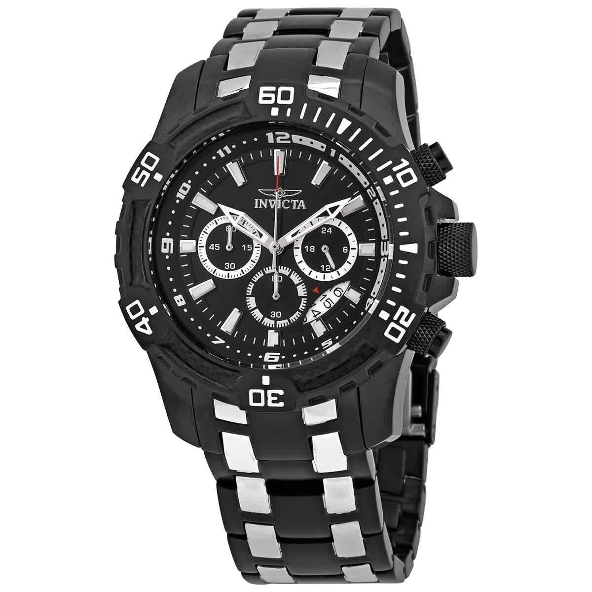 Invicta Pro Diver Chronograph Black Dial Men`s Watch 26745 /