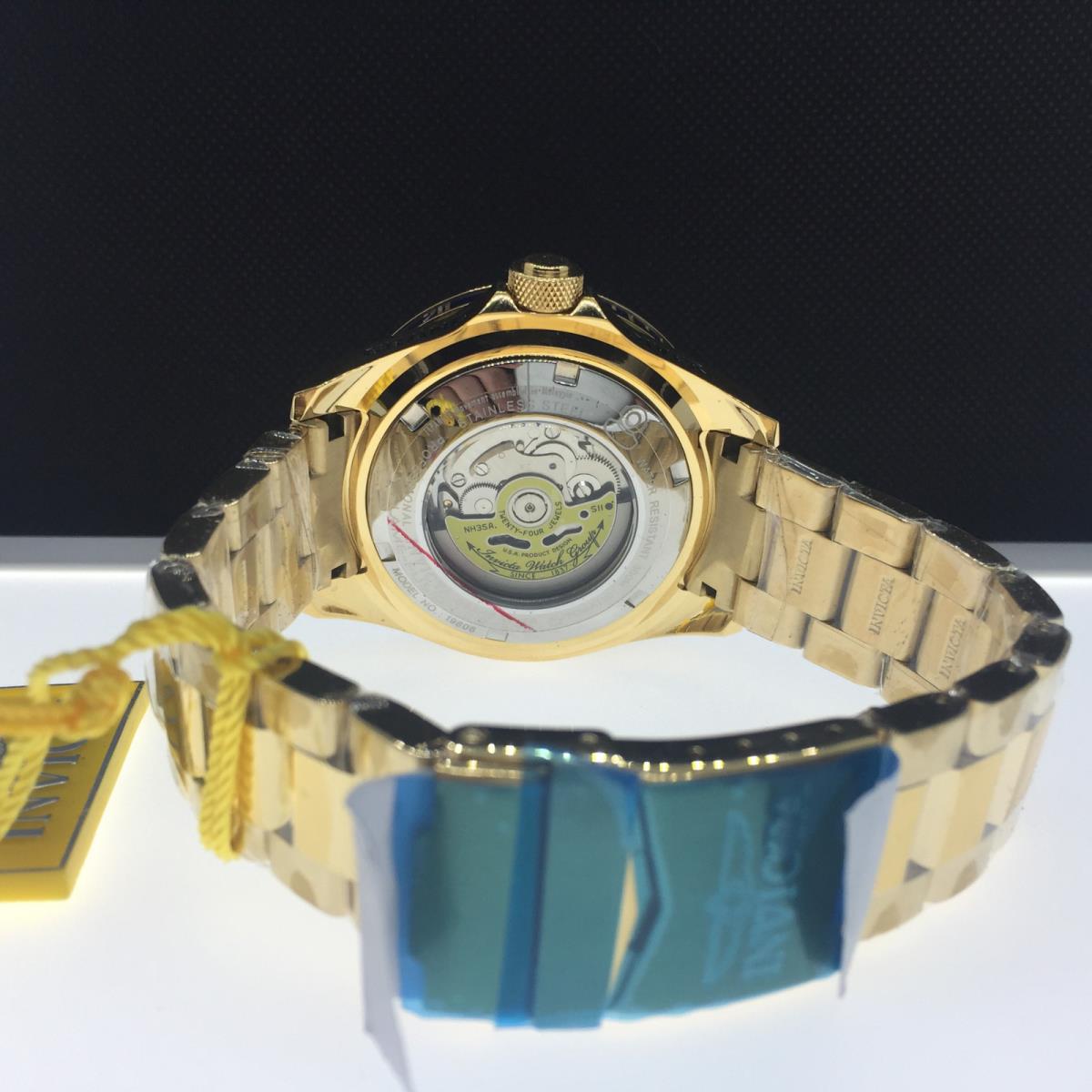 18k gold outlet invicta watch