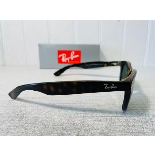 Ray-Ban sunglasses New Wayfarer - Tortoise Frame, Green Lens 0