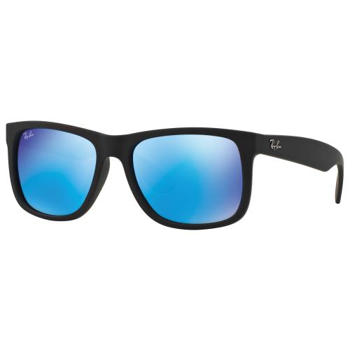 Ray-ban Justin RB4165 Sunglasses - Black/blue Mirror