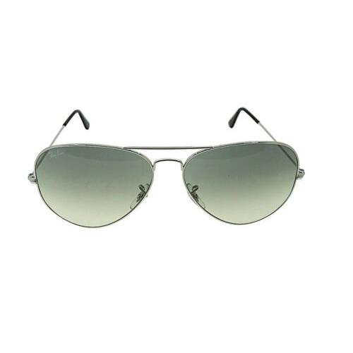 Ray-ban Ray Ban Aviator Gradient Sunglasses RB3025 003/32 - Silver Frame, Light Silver Gradient Lens