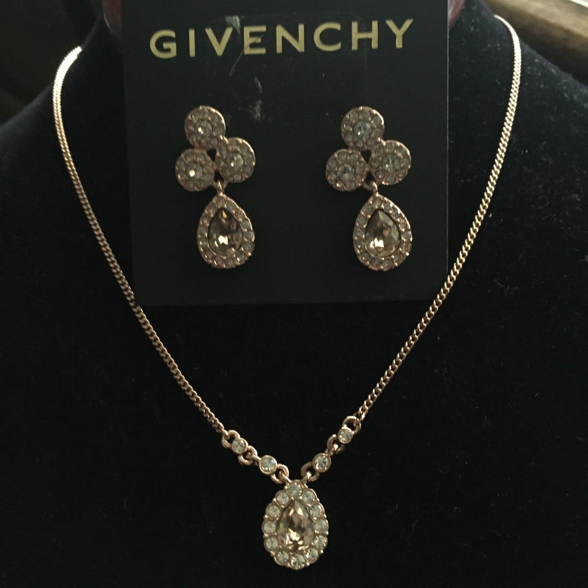 Givenchy Assorted Jewelry Sets --select Your Favorite Rose Gold Earrings + Pendant