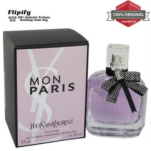 Mon Paris Couture Perfume 3 oz Edp Spray For Women by Yves Saint Laurent
