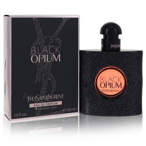 Yves Saint Laurent Black Opium Women Eau De Parfum Spray Fragrance 1.7 oz Eau De Parfum Spray