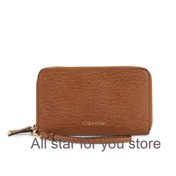 Calvin Klein Wristlet Zip Around Clutch Wallet