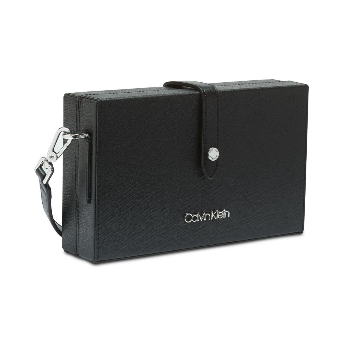 Calvin Klein Crossbody Bag Hayden Leather Crossbody Bag Black