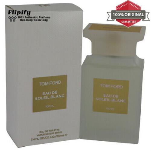 Tom Ford Eau De Soleil Blanc Perfume 3.4 oz Edt Spray For Women by Tom Ford