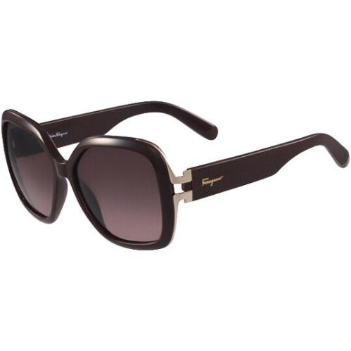 Salvatore Ferragamo Women`s Butterfly Sunglasses w/ Gradient Lens - SF781S