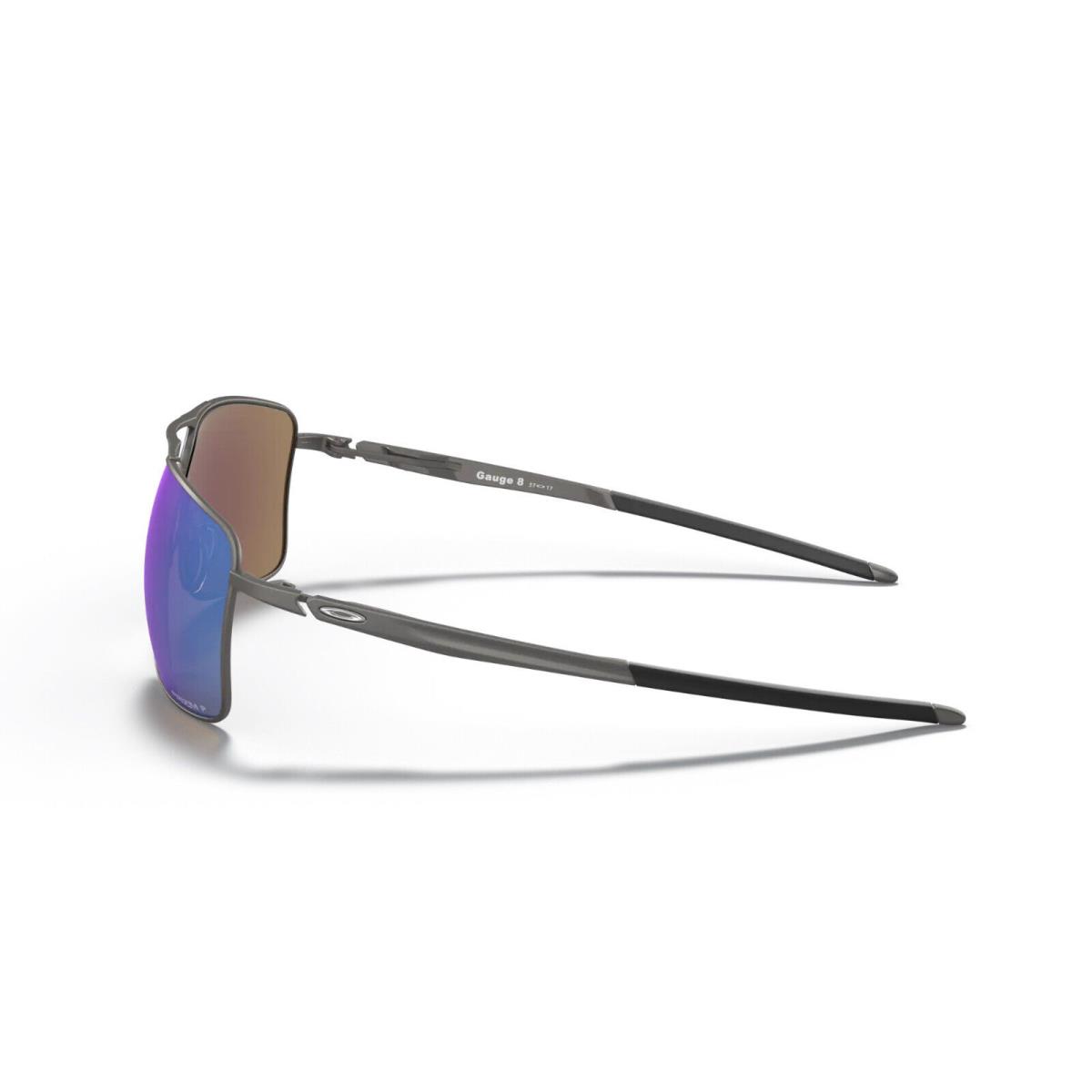 Oakley Gauge 8 Sunglasses - Matte Gunmetal W/prizm Sapphire Iridium Polarized