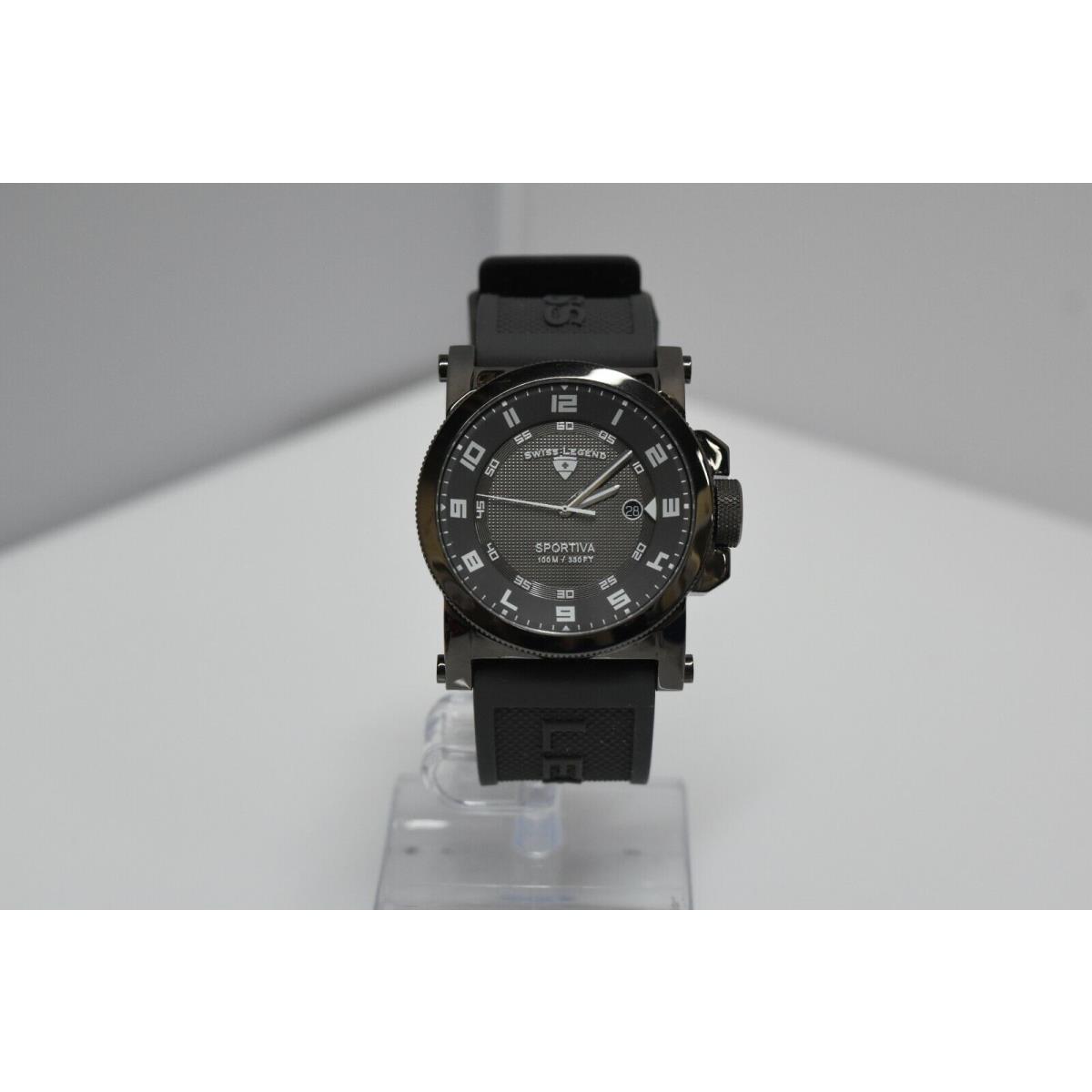 Swiss Legend Sportiva 45mm SL-40030 Watch Gray/Gunmetal