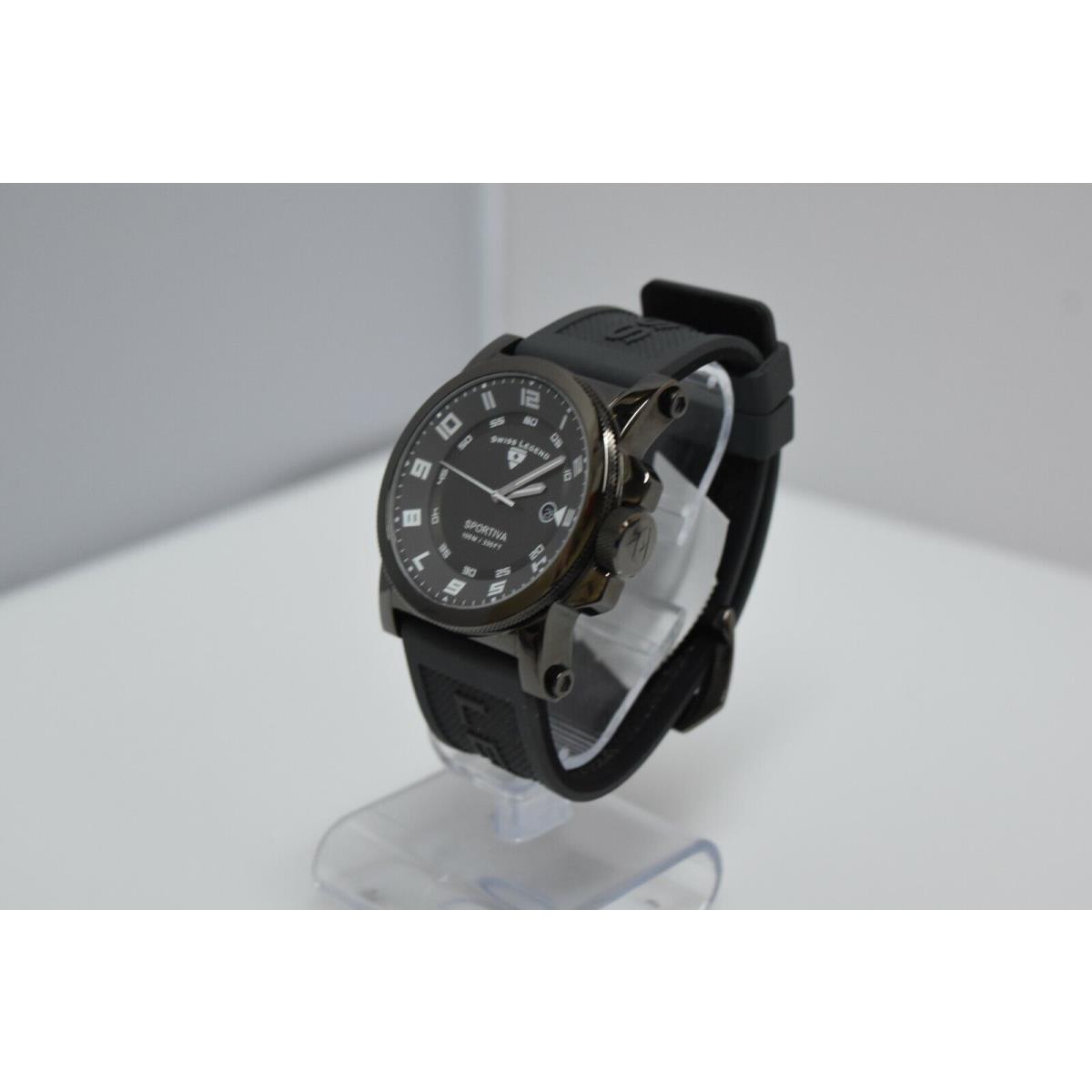Swiss Legend Sportiva 45mm SL-40030 Watch Gray/Gunmetal