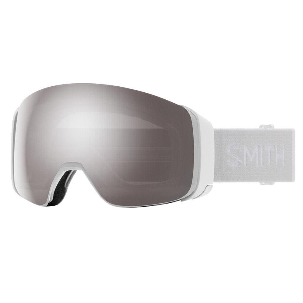 Smith Optics 4D Mag Snow Goggles Chromapop Birdseye Vision White Vapor/Sun Platinum Mirror