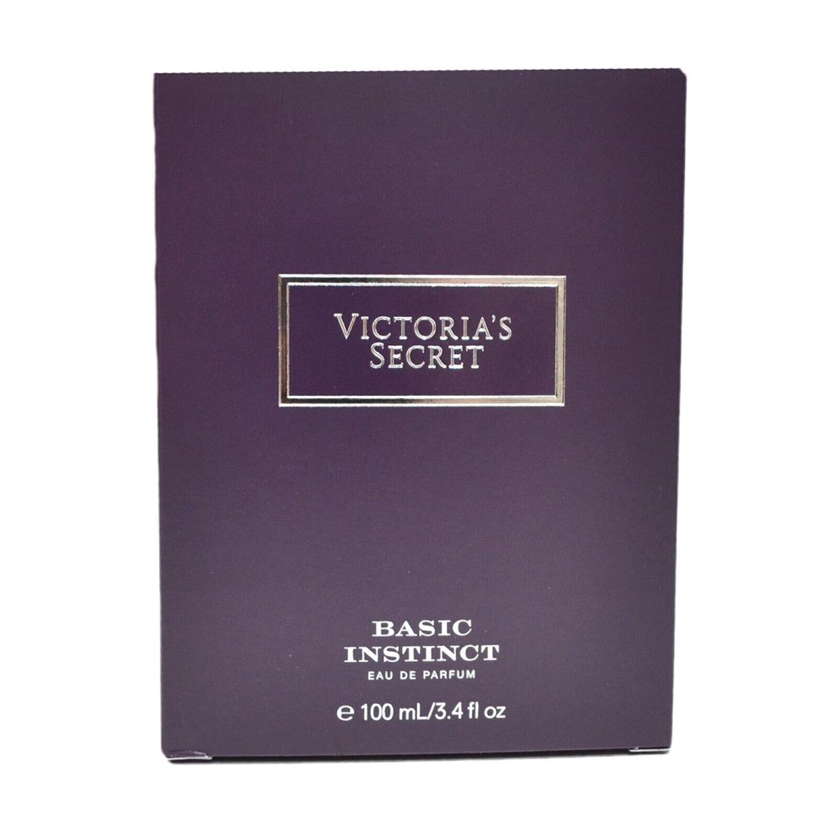 Victoria`s Secret Perfume 3.4 Fl Oz Fragrance Spray Eau De Parfum Vs Edp Basic Instinct