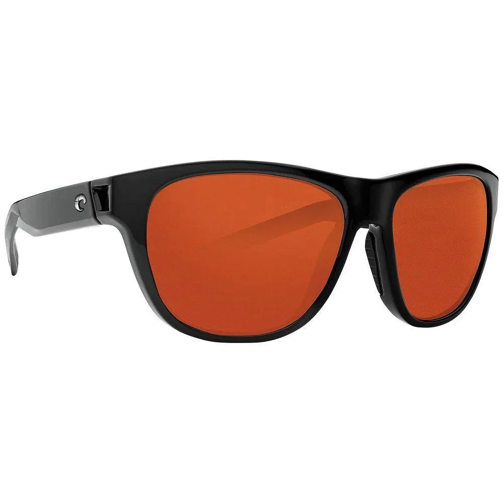 Costa Del Mar Bayside Women`s Sunglasses - Polarized ShinyBlack/Copper