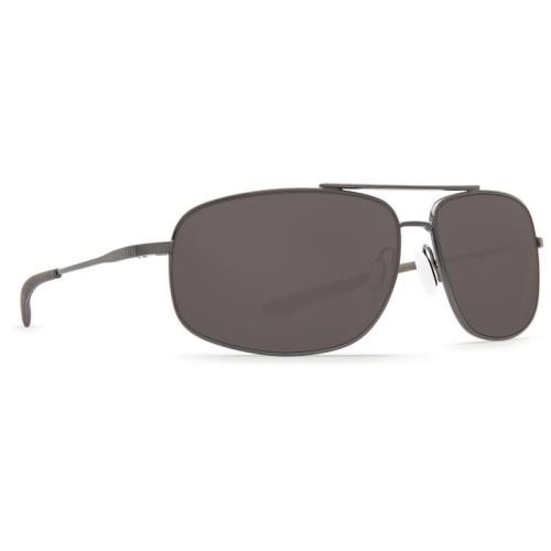 Costa Del Mar Shipmaster Sunglasses - Polarized BrushedDarkGunmetal/Gray