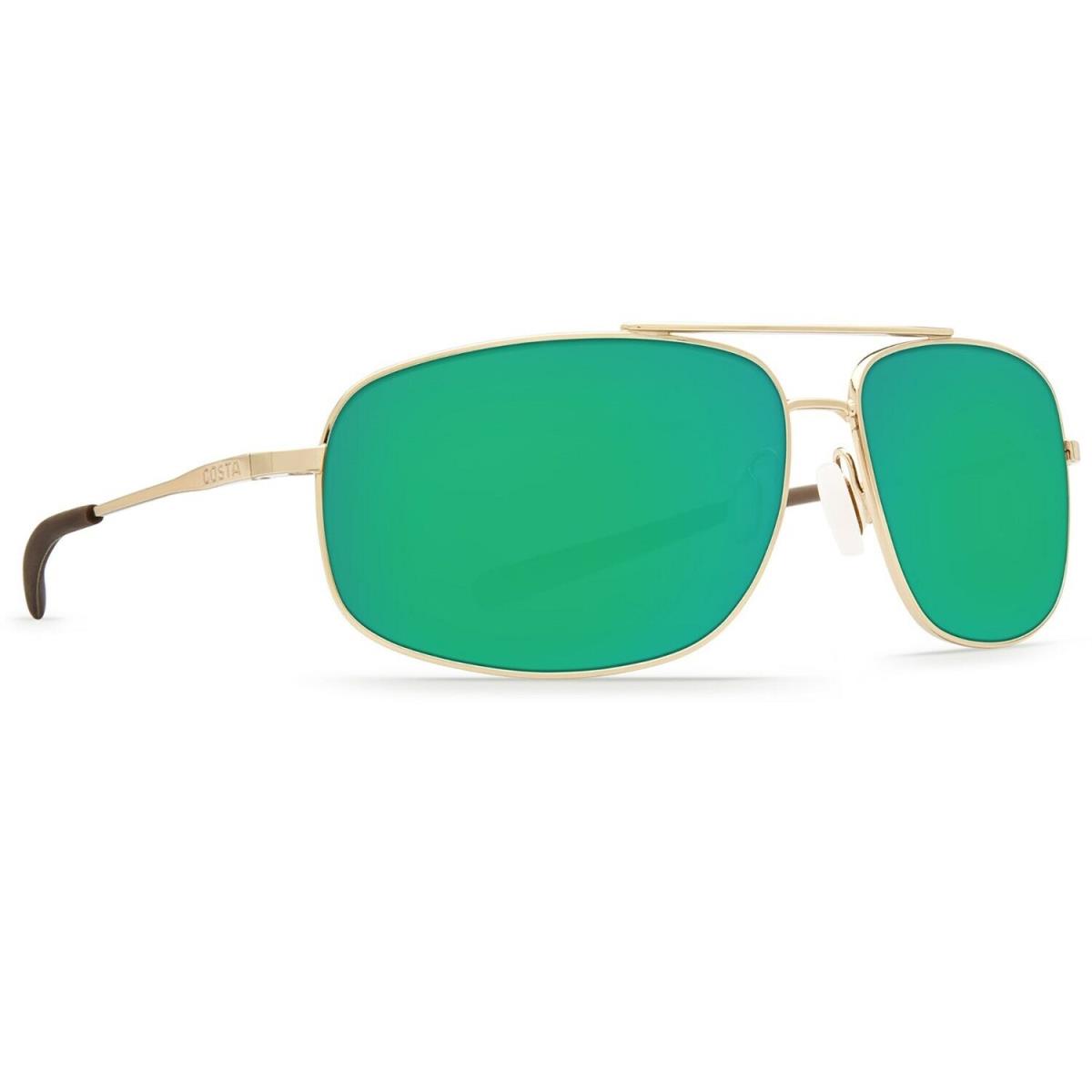 Costa Del Mar Shipmaster Sunglasses - Polarized ShinyGold/GreenMirror