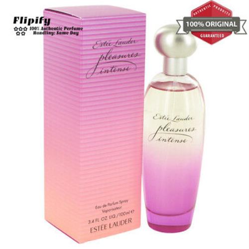 Pleasures Intense Perfume 3.4 oz Edp Spray For Women by Estee Lauder