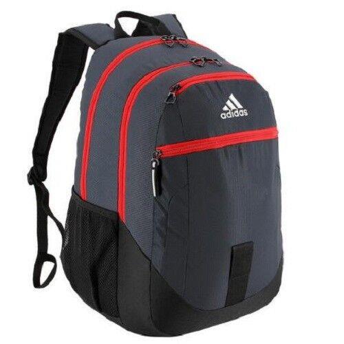 Adidas Foundation Iii Backpack 5143876 Night Grey/scarlet or 5143132 Black/blue Night Grey/Scarlet (5143876)