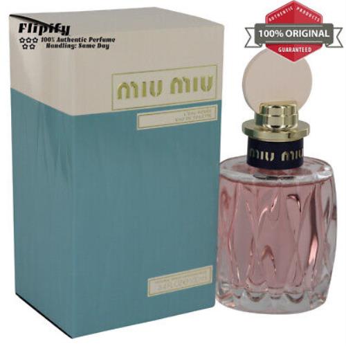 L`eau Rosee Perfume 3.4 oz Edt Spray For Women by Miu Miu