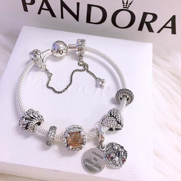 Pandora 925 Always By Your Side Dangle Charm Pendant 797671CZRMX