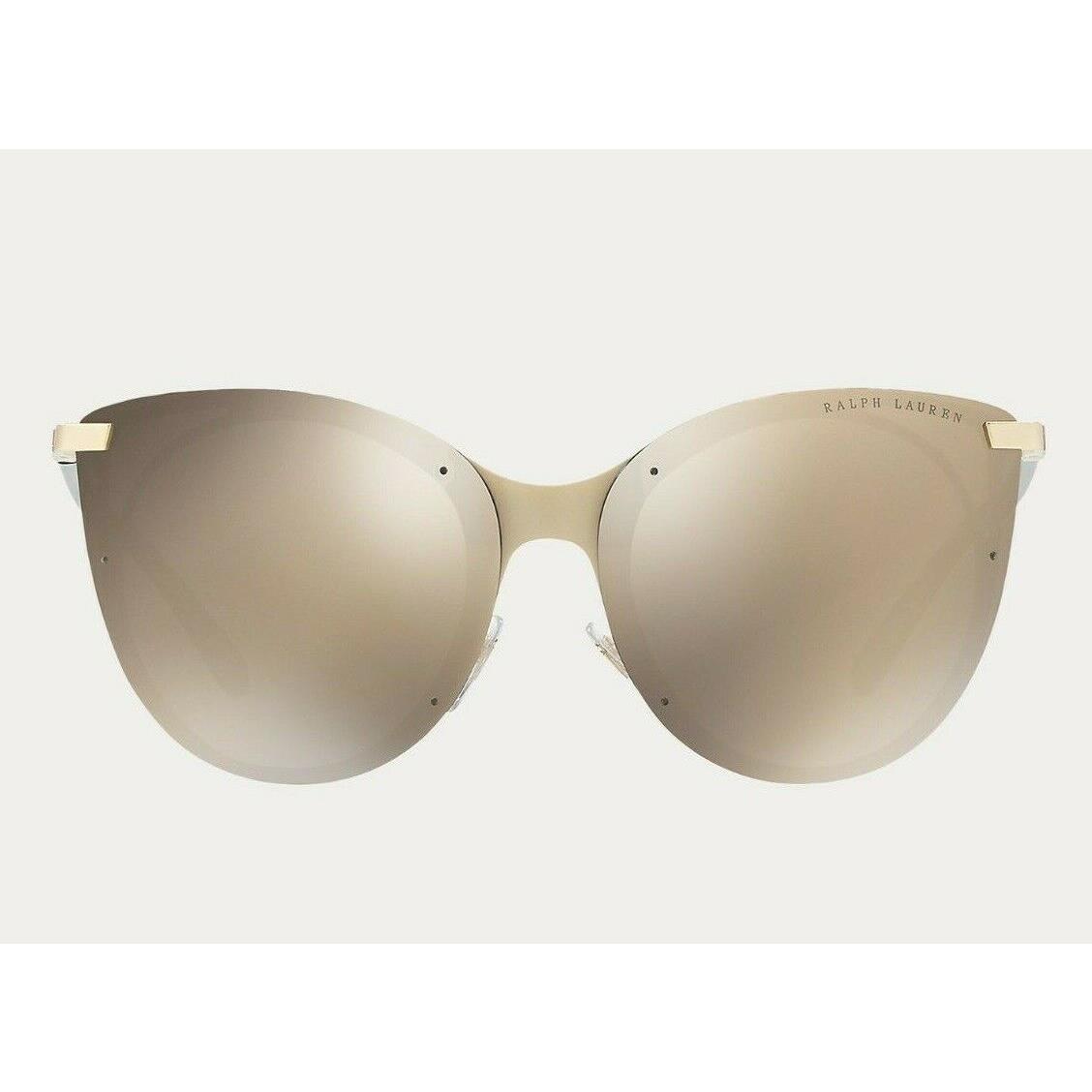 Ralph Lauren Collection RL 7059 Womens Square Bridge Gold Sunglasses with Case