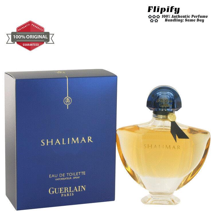 Shalimar Perfume By Guerlain Edp / Edt Spray For Women - 3 oz 2.5 oz 1.7 oz 3 oz Eau De Toilette Spray