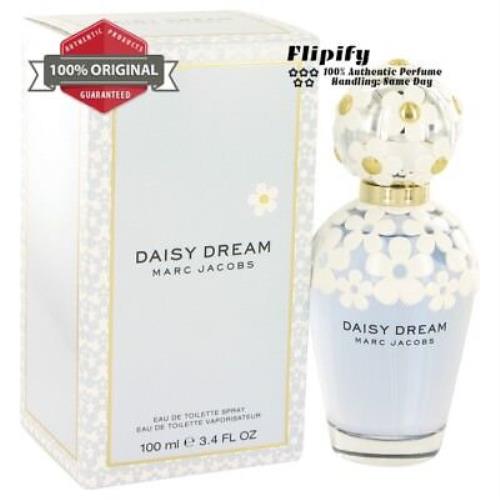 Daisy Dream Perfume by Marc Jacobs Edt Spray Women 3.4 1.7 1 5 oz 100 50 150 ML