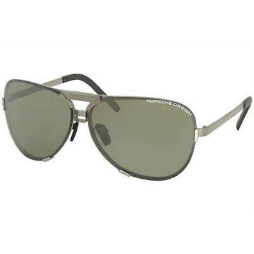 Porsche Design Men`s P8678 P/8678 Square Fashion Sunglasses 67mm