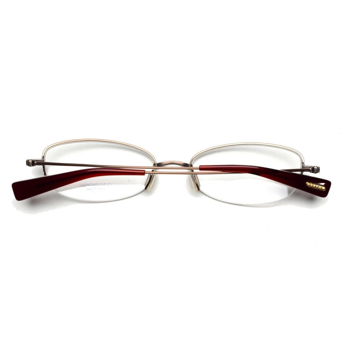 Oliver Peoples Eyeglasses Half Rimless Georgina 50-17-135 PKGD