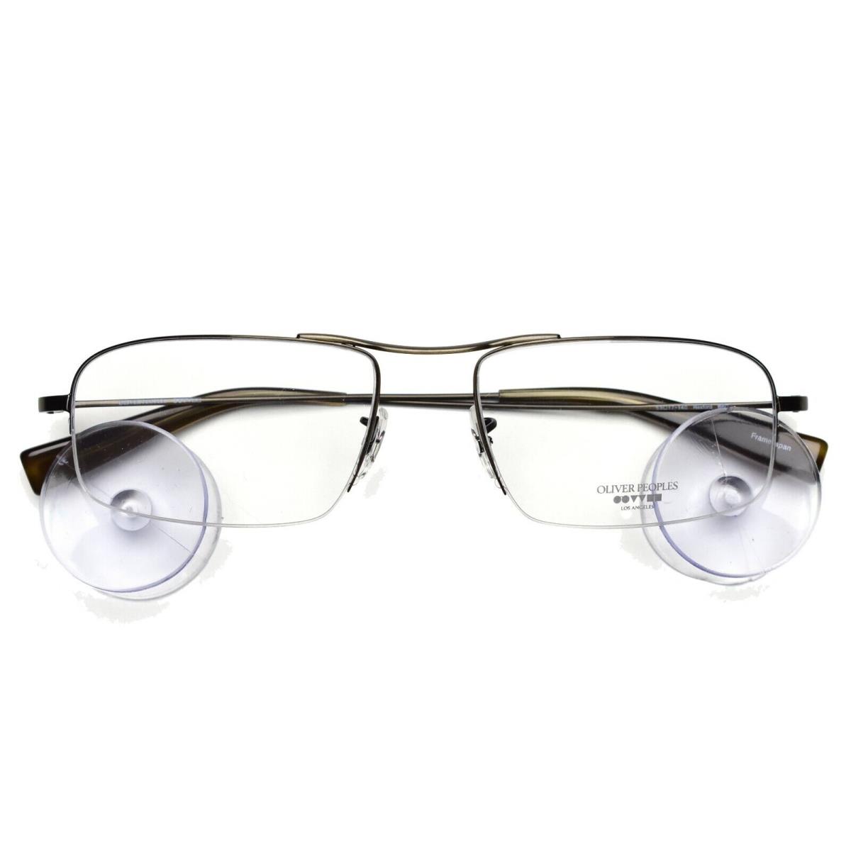 Oliver Peoples Eyeglasses Rexford Half Rimless 53-17-140 BKC