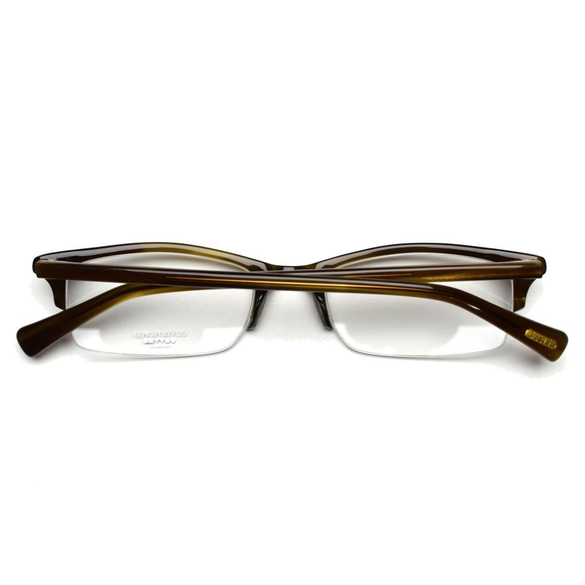 Oliver Peoples Eyeglasses Taylor Half Rimless 51-19-140