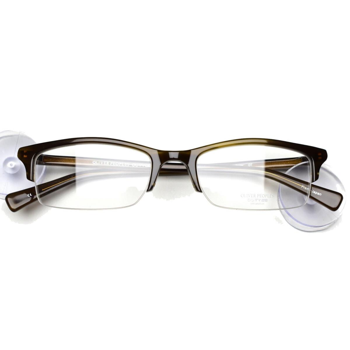 Oliver Peoples Eyeglasses Taylor Half Rimless 51-19-140