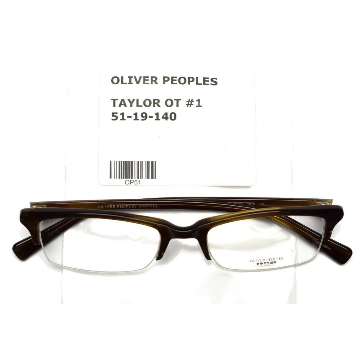 oliver peoples half rim